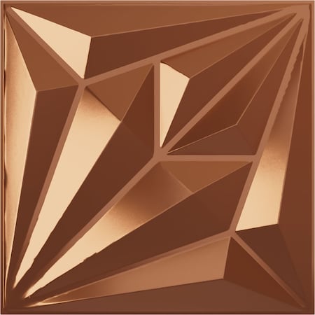 19 5/8in. W X 19 5/8in. H Diamond EnduraWall Decorative 3D Wall Panel, Total 32.04 Sq. Ft., 12PK